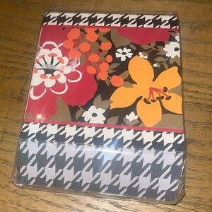 NEW Vera Bradley Small Notepad Bittersweet Floral Black Colorful